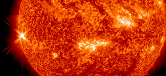 Major solar flare measuring X1.7 erupted from Region 1882