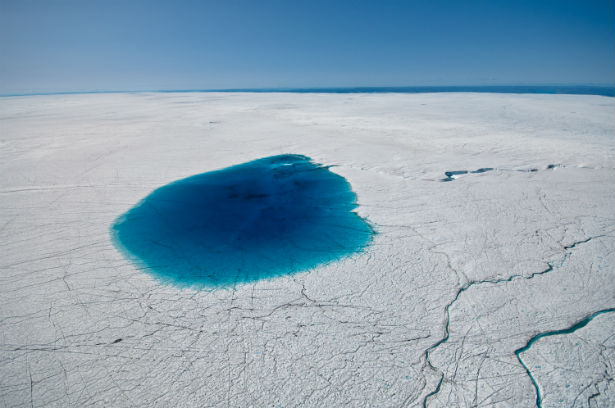 Two massive lakes discovered underneath the Greenland Ice Sheet