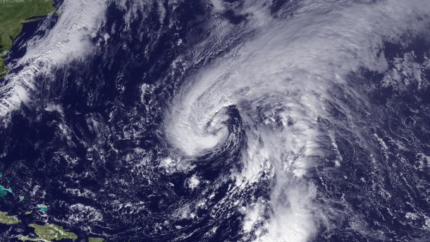 Subtropical Storm Melissa formed in Atlantic Ocean