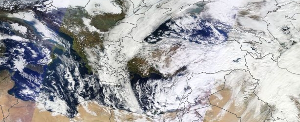 The worst winter storm since 1953 causes mayhem across the Middle East