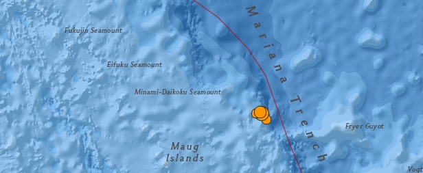 Magnitude 6.2 shallow earthquake struck Northern Mariana Islands region