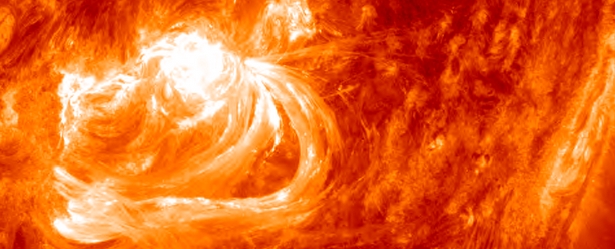 moderately-strong-m6-4-solar-flare-erupted-from-geoeffective-region-glancing-blow-possible