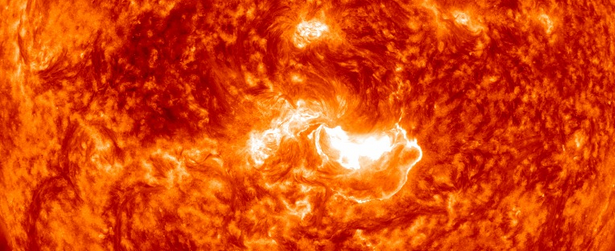 major-solar-flare-measuring-x1-2-erupted-from-geoeffective-region-bright-cme-generated