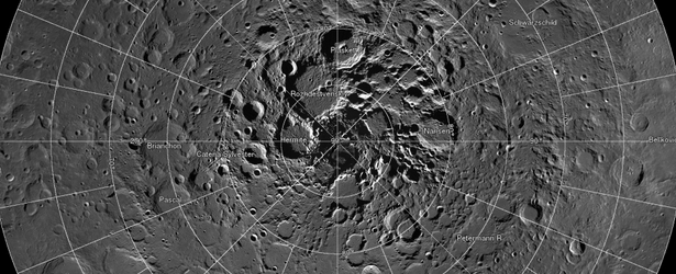 First interactive mosaic of lunar north pole released