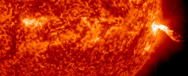 moderately-strong-m1-4-solar-flare-erupted-near-the-western-limb