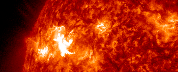 Long duration M6.5 solar flare erupted from Region 2027