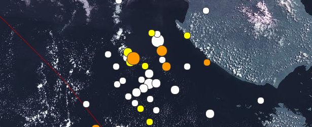 Massive earthquake M7.5 reported off the coast of Bougainville Island