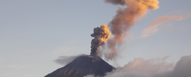 Intense eruptive phase started at Reventador, unrest reported at Tungurahua, Ecuador
