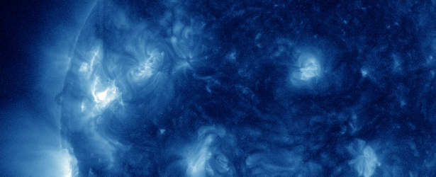 Strong, long duration solar flare measuring M5.2 erupted from Region 2056