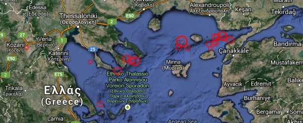 Very strong and shallow M 6.9 earthquake struck Greece (Aegean Sea) – strong aftershocks continue