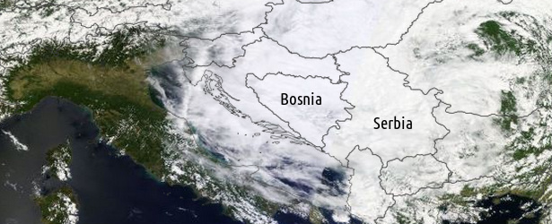 4 months worth of rain in one day – Serbia flooded