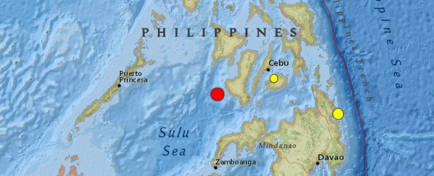 Strong earthquake measuring M 6.2 struck Philippines