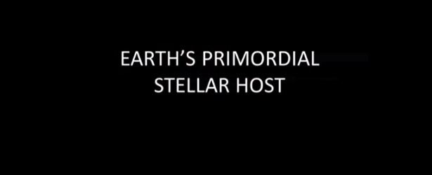 Dwardu Cardona: Earth’s primordial stellar host – EU2014