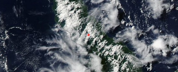 Increased volcanic activity observed at Bagana, New Guinea