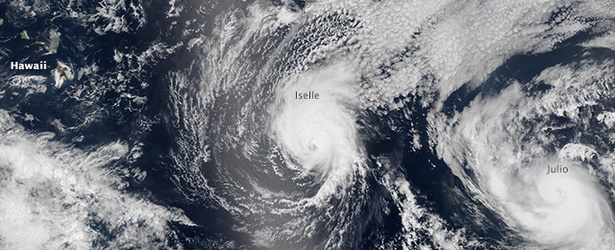 Double trouble – Hawaii braces for hurricanes “Iselle” and “Julio”