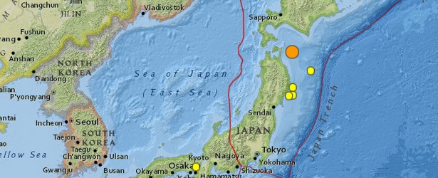 M6.1 earthquake registered off the coast of Hokkaido, Japan