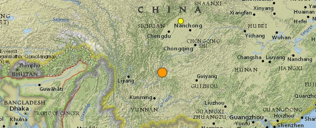 Strong, shallow and extremely dangerous earthquake M6.5 struck China