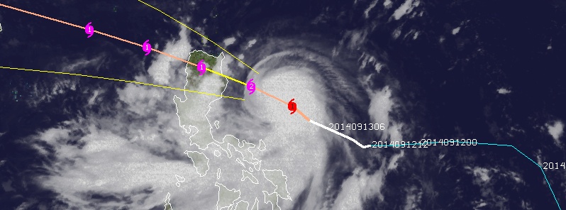 Typhoon “Kalmaegi” aims Philippines