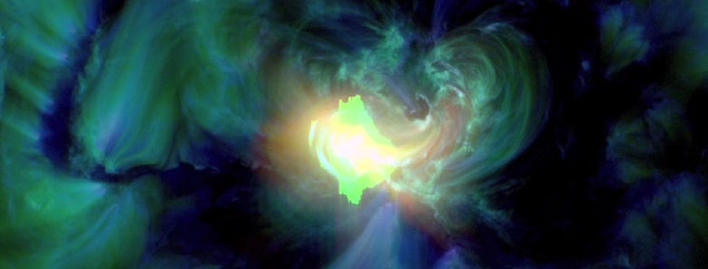 Long duration M4.5 solar flare erupts from region 2158