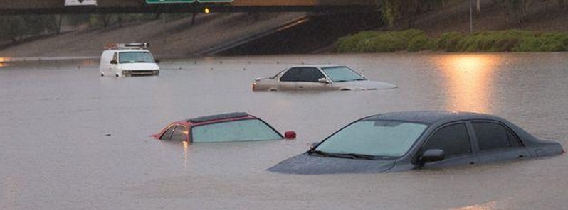 Remnants of Hurricane “Norbert” produced record breaking rainfall in U.S. Southwest