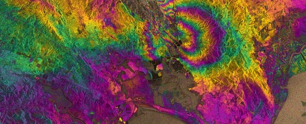 “South Napa” M6.0 earthquake mapped from space