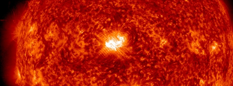 Major solar flare measuring X1.6 erupts, sends Earth directed CME