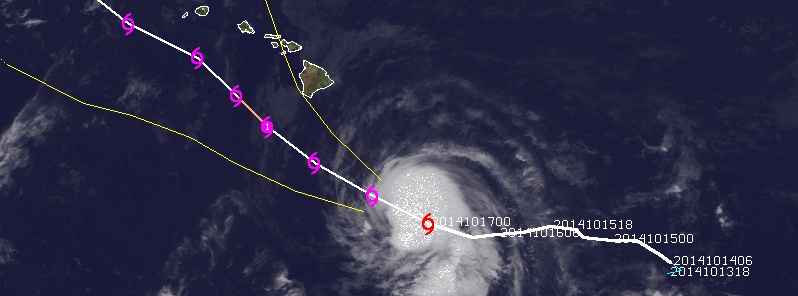 Tropical Storm “Ana” heading toward Hawaii