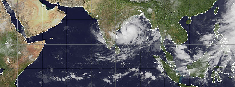 Very Severe Tropical Cyclone “Hudhud” targets India