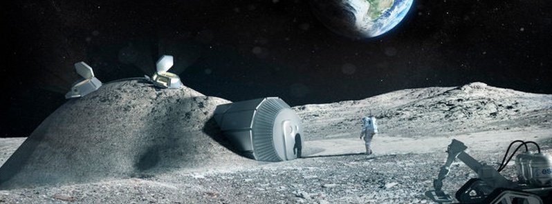 3D-printing a lunar base