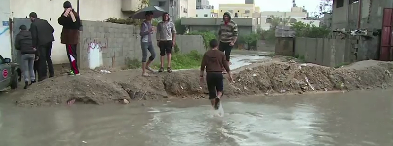 State of emergency declared in Gaza due to extreme weather and flooding