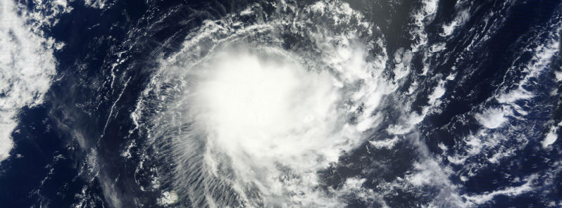 Tropical Cyclone 02S threatens Mauritius and Reunion Islands