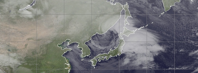 Major winter storm aims Japan, December 16 – 17, 2014
