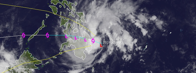 Tropical Depression “Seniang” to make landfall in Mindanao, Philippines