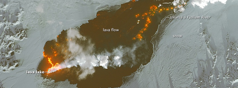 Holuhraun eruption update – Iceland’s largest lava field since the Laki eruption in 1783-84