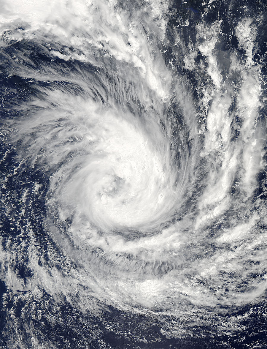 Tropical Cyclone “Glenda” strengthening in the Southern Indian Ocean