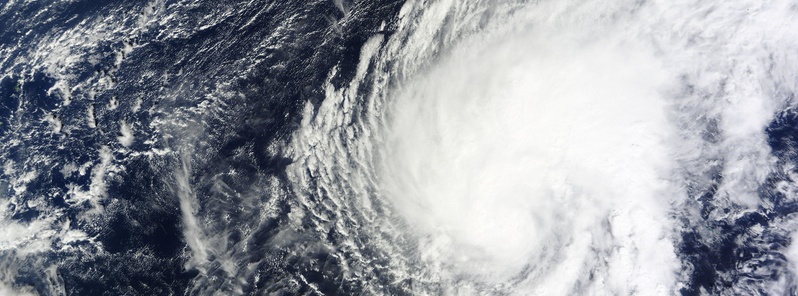 Typhoon “Higos” formed over Northwestern Pacific Ocean
