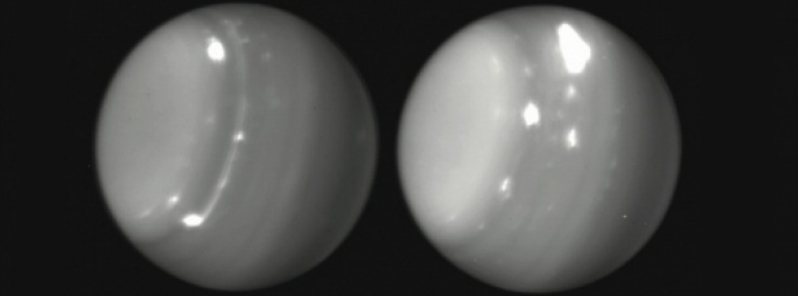 Giant methane storms on Uranus
