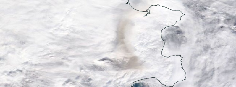 Large eruption of Shiveluch volcano sends ash up to 11.2 km, Russia
