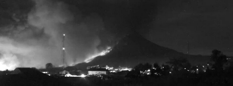 Major eruption of Mount Sinabung sends ash up to 9.1 km, Indonesia