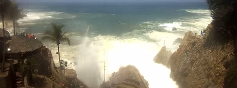 Large ocean swell hits Pacific coast of Central and South America