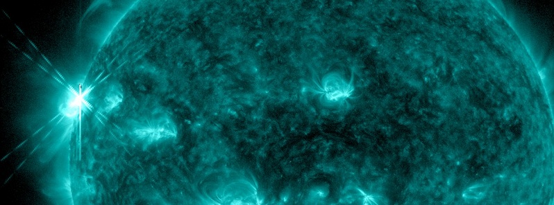 Solar activity uptick – M1.9 solar flare erupts from the northeast limb (+ M1.2, M1.3, M2.6 and X2.7)