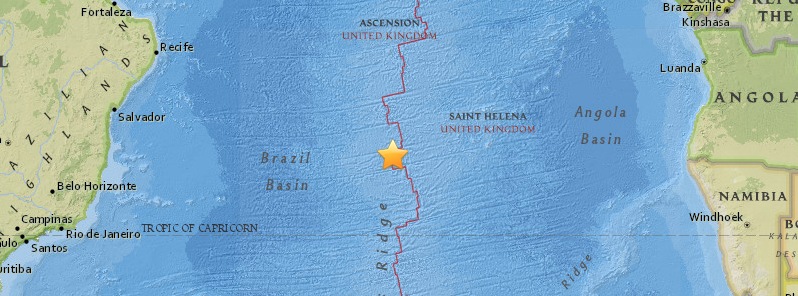 Strong and shallow M6.3 earthquake – southern Mid-Atlantic Ridge