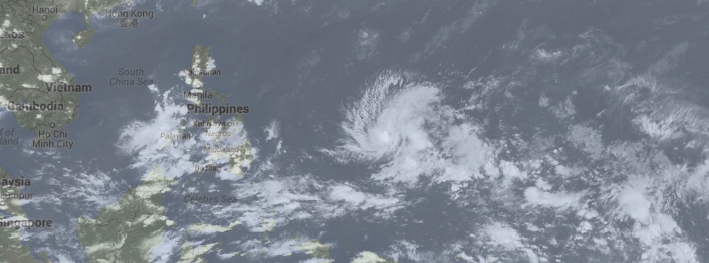 Tropical Storm “Noul” nears Yap, Western Pacific Ocean