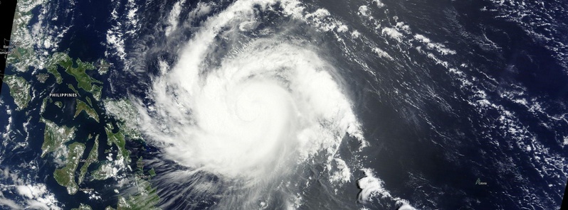 Typhoon “Noul” (Dodong) intensifies on its way toward the Philippines