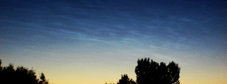 After Europe and Canada, noctilucent clouds expand to USA