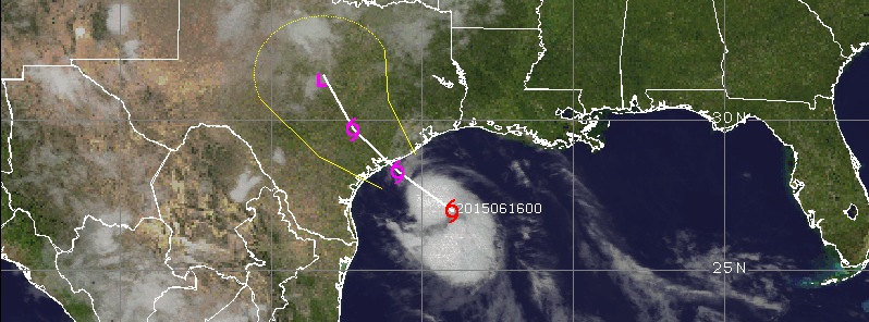 Tropical Storm “Bill” to make landfall along the Texas coast today, US