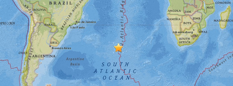 Very strong and shallow M7.0 earthquake – southern Mid-Atlantic Ridge