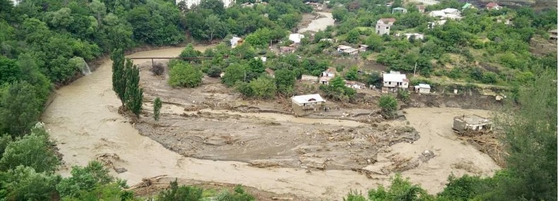 Landslide dam collapse causes catastrophic floods in Tbilisi, Georgia