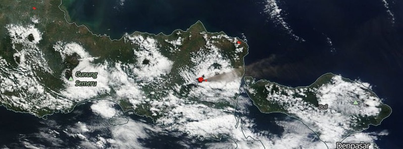 Volcanic ash from Mount Raung continues disrupting flights, Indonesia
