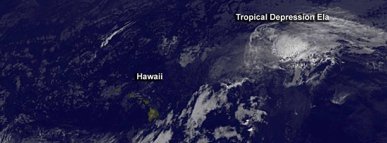 Tropical Storm “Ela” – central Pacific’s first named storm of the 2015 season